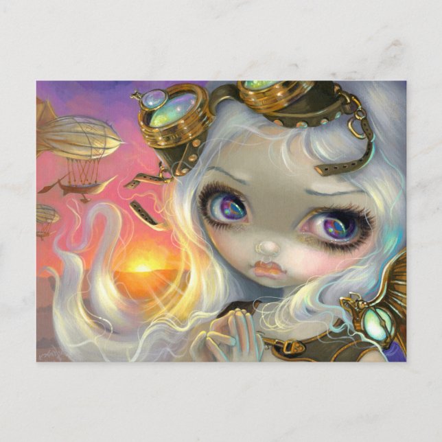 Cartão postal "Windswept" (Frente)