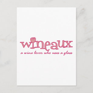 Cartão Postal Wineaux definido