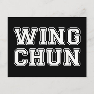 Cartão Postal Wing Chun