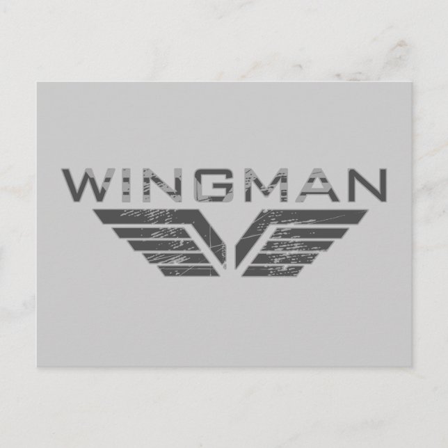 Cartão Postal Wingman (Frente)