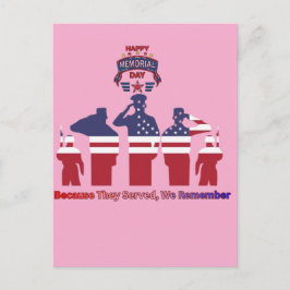 Cartão Postal Wings of remembrance pink