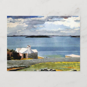 Cartão Postal Winslow Homer - Água Interior, Bermudas