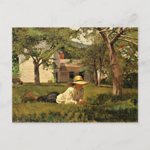 Cartão Postal Winslow Homer - O Nooning