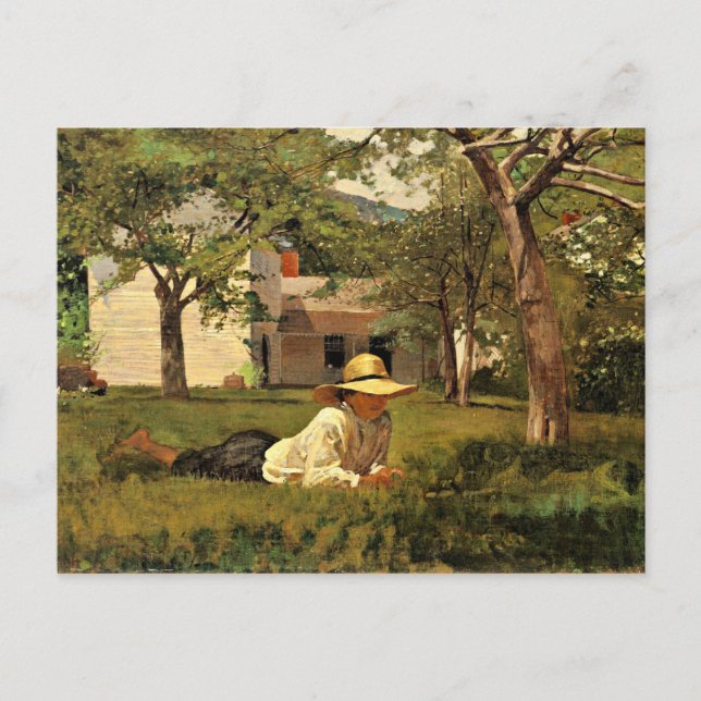 Cartão Postal Winslow Homer - O Nooning (Frente)