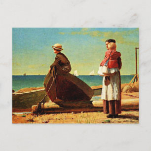 Cartão Postal Winslow Homer trabalho de arte, Pai,