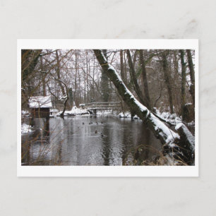 Cartão Postal Winter an der Wümme