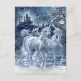 Cartão Postal Winter Fantasy