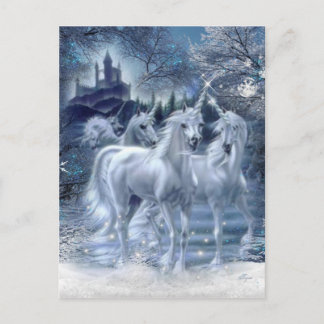 Cartão Postal Winter Fantasy