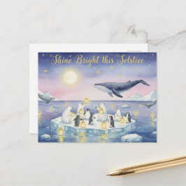 Cartão Postal Winter Solstice Postcard