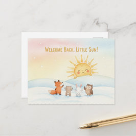 Cartão Postal Winter Solstice Postcard