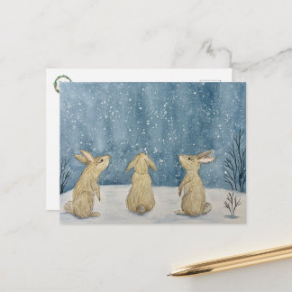 Cartão Postal Winter Storm Postcard