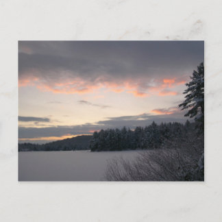 Cartão Postal Winter Sunrise 2