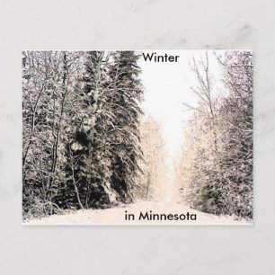 Cartão Postal winterink - Personalizado