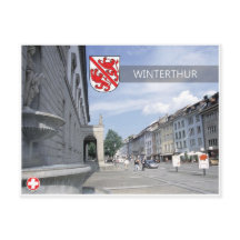 Winterthur - Cartão-postal de Suiça.