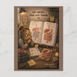 Cartão Postal Wir werden schon noch Freunde