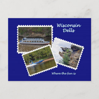 Cartão Postal Wisconsin Dells