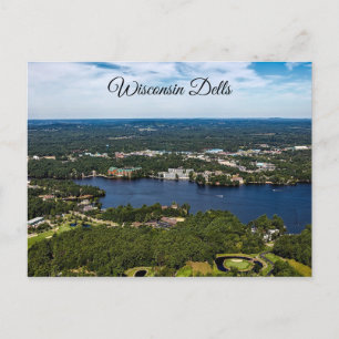 Cartão Postal Wisconsin Dells Fotografa Postcard Keepsaem
