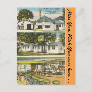 Cartão Postal Wisconsin, Gest's Garage, Inn & Cabins, Madison