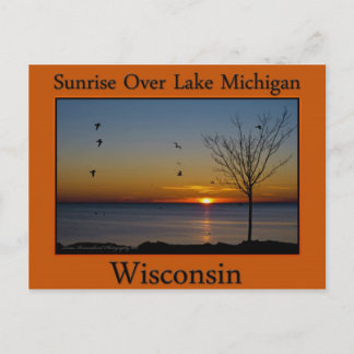 Cartão Postal Wisconsin Sunrise