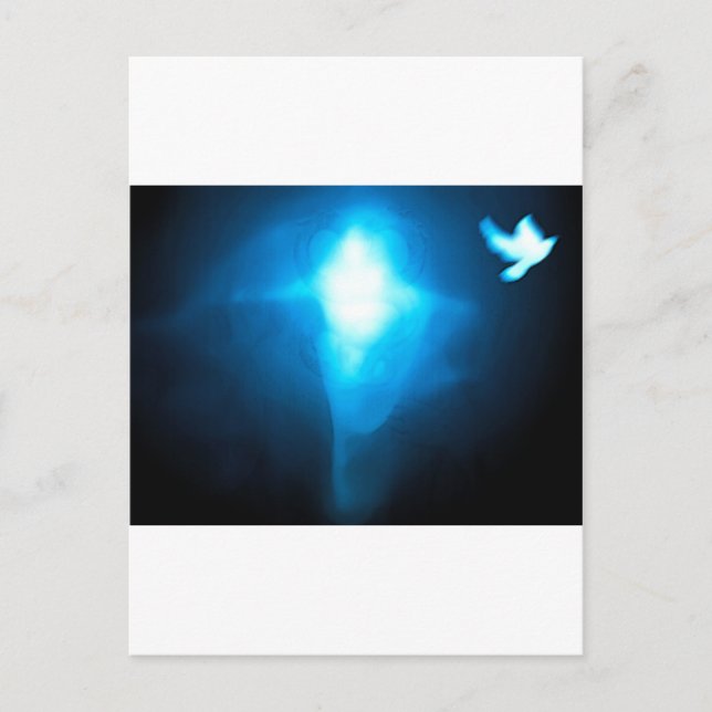 Cartão Postal wise as a serpent , gentle like a dove (Frente)