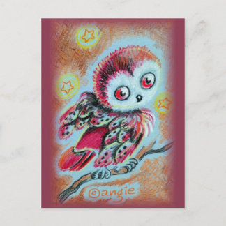 Cartão Postal Wise Old Owl