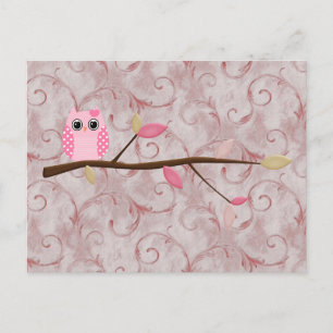 Cartão Postal Wise Owl