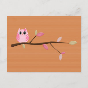 Cartão Postal Wise Owl