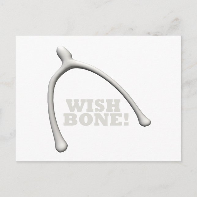 Cartão Postal Wishbone (Frente)