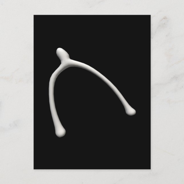 Cartão Postal Wishbone (Frente)