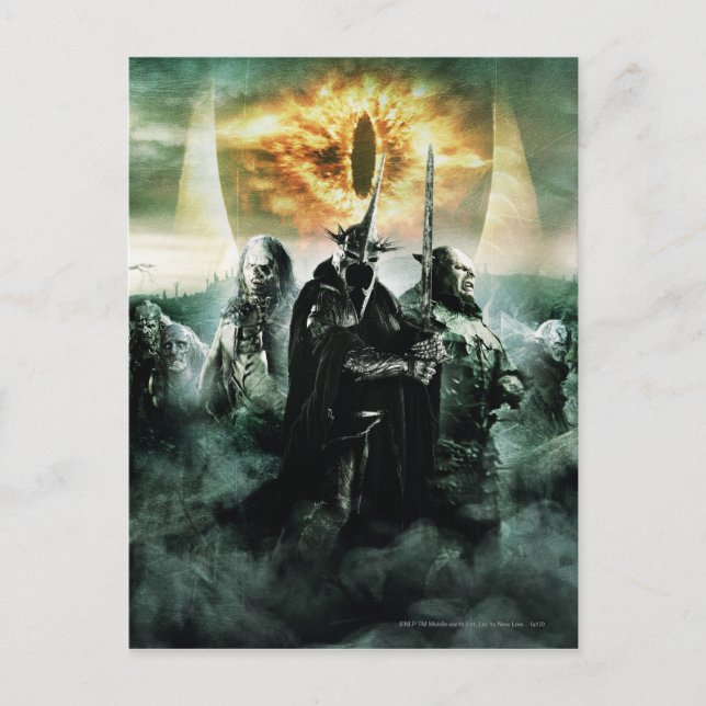 Cartão Postal Witchking e Orcs (Frente)