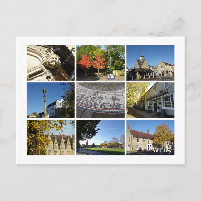 Cartão Postal Witney (Frente)