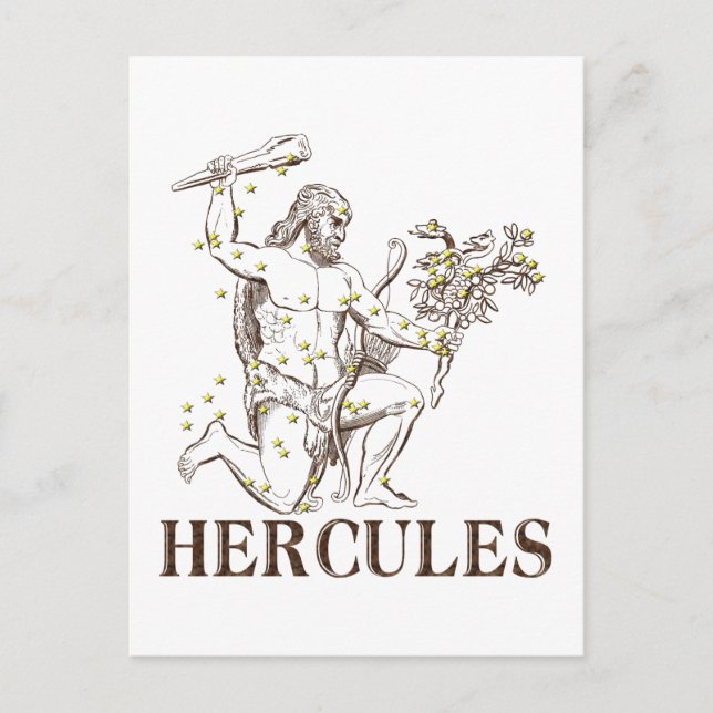 Cartão Postal WITS: Hércules (Frente)