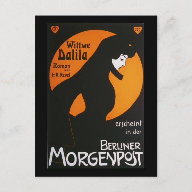 Cartão Postal Wittwit Dalila Berliner Morgenpost (Frente)