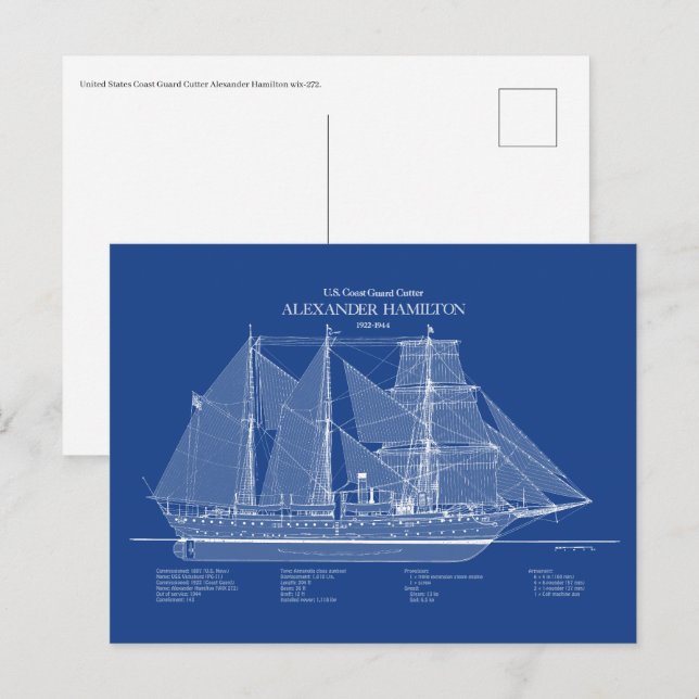 Cartão Postal Wix-272 - ABD (Frente/Verso)