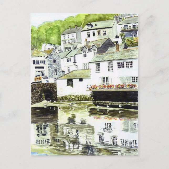 Cartão postal 'Wobble Windows' (Frente)