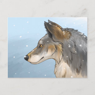 Cartão Postal Wolf Northwestern