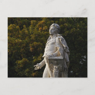 Cartão Postal Wolfgang Amadeus Mozart