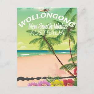 Cartão Postal Wollongong Nova Gales do Sul Austrália