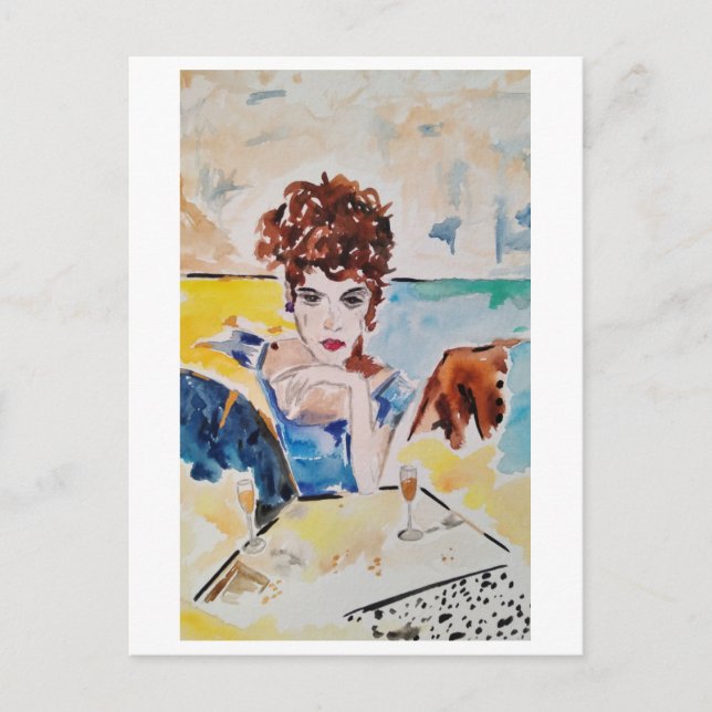 Cartão Postal Woman (Frente)