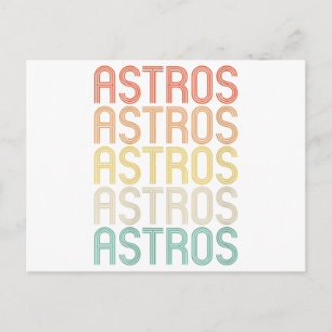 Cartão Postal Womens Astros