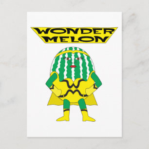 Cartão Postal Wonder Melon