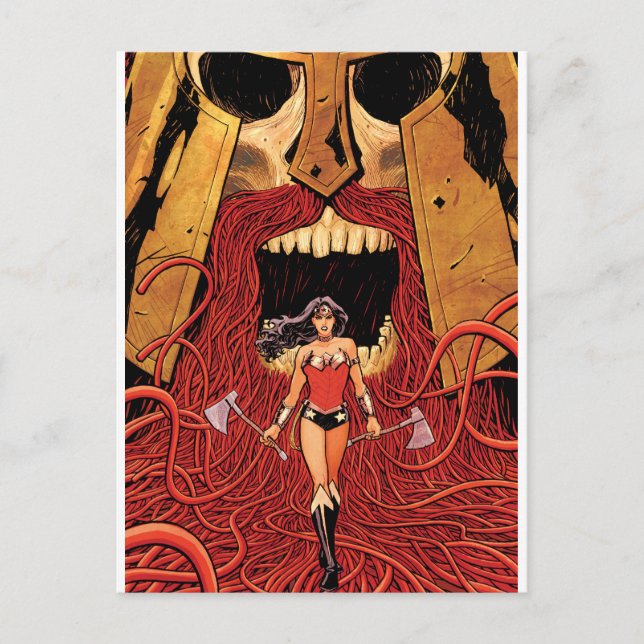 Cartão Postal Wonder Woman New 52 Comic Cover #23 (Frente)