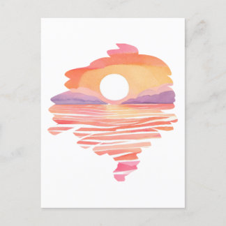 Cartão Postal Wonderful Sunset