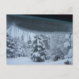 Cartão postal Wonderland de inverno