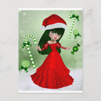 Cartão Postal Wonderland Fairy