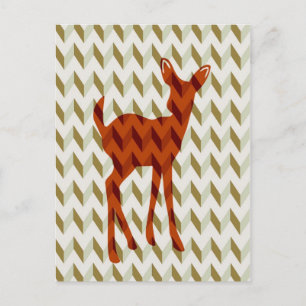 Cartão postal Woodland Fawn