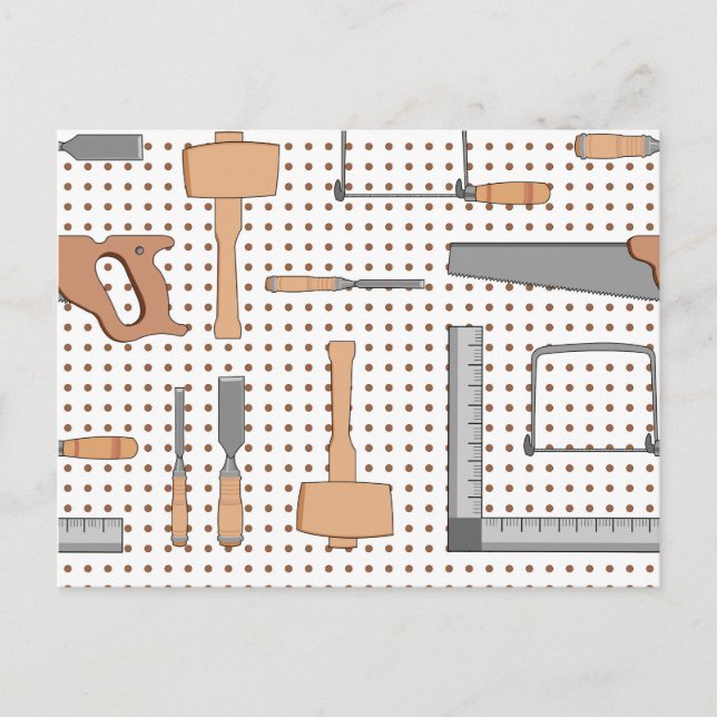 Cartão Postal Woodshop (Frente)