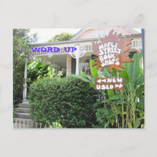 Cartão Postal Word Acima