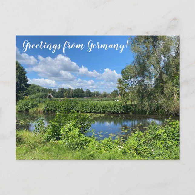 Cartão Postal World2Celebrate: Saudações da Alemanha! (Frente)