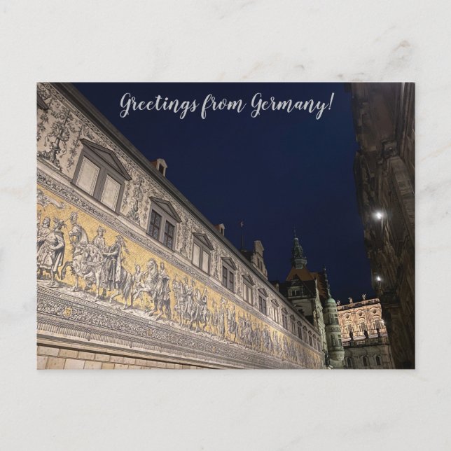 Cartão Postal World2Celebrate: Saudações da Alemanha! (Frente)